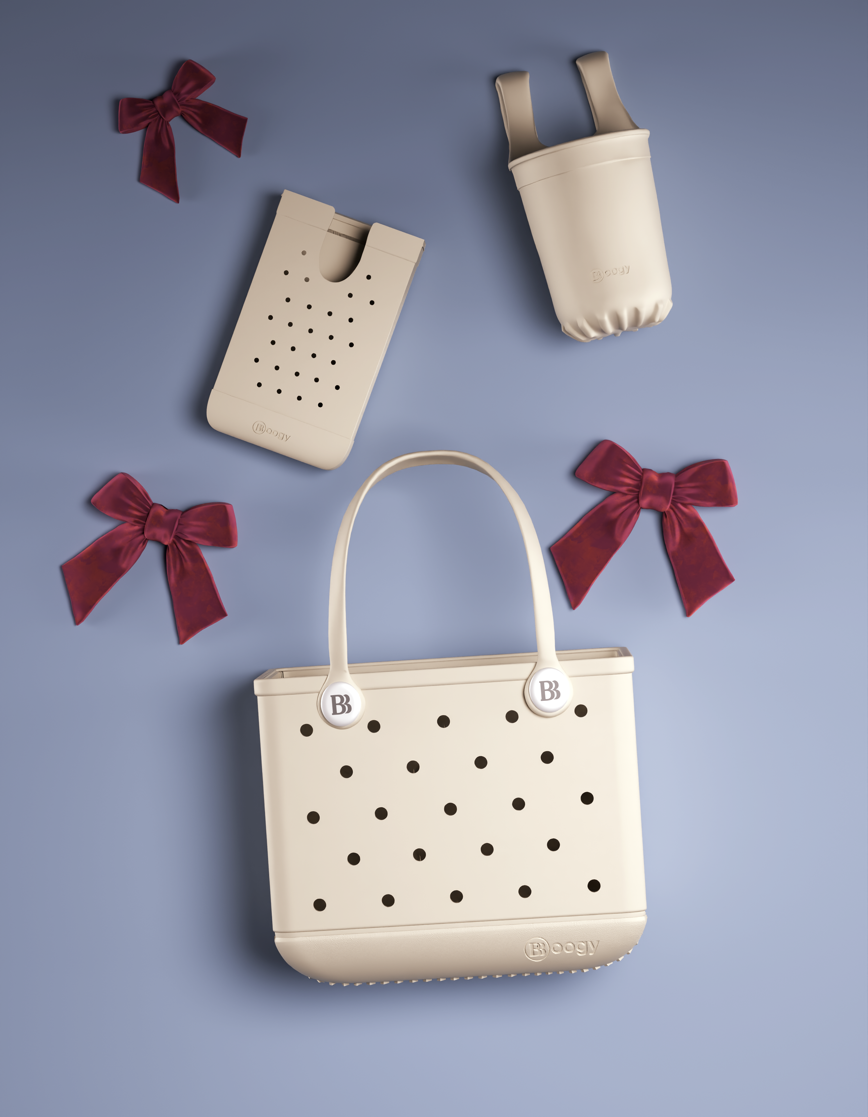 Coastal Tote — Bright Coral